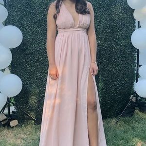 Blush pink Lulus Dress